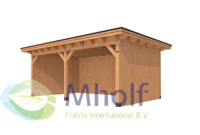 Hillhout - Buitenverblijf met plat dak Prestige II 633x360